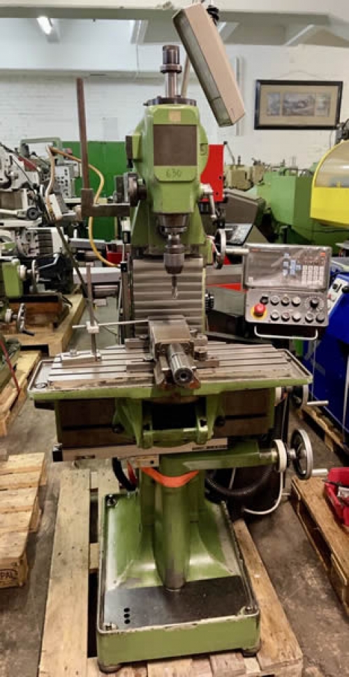 Deckel FP1 Fräsmaschine + Mitutoyo Längenmesssystem