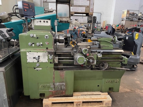 Graziano SAG 12 Leit und Zugspindeldrehmaschine
